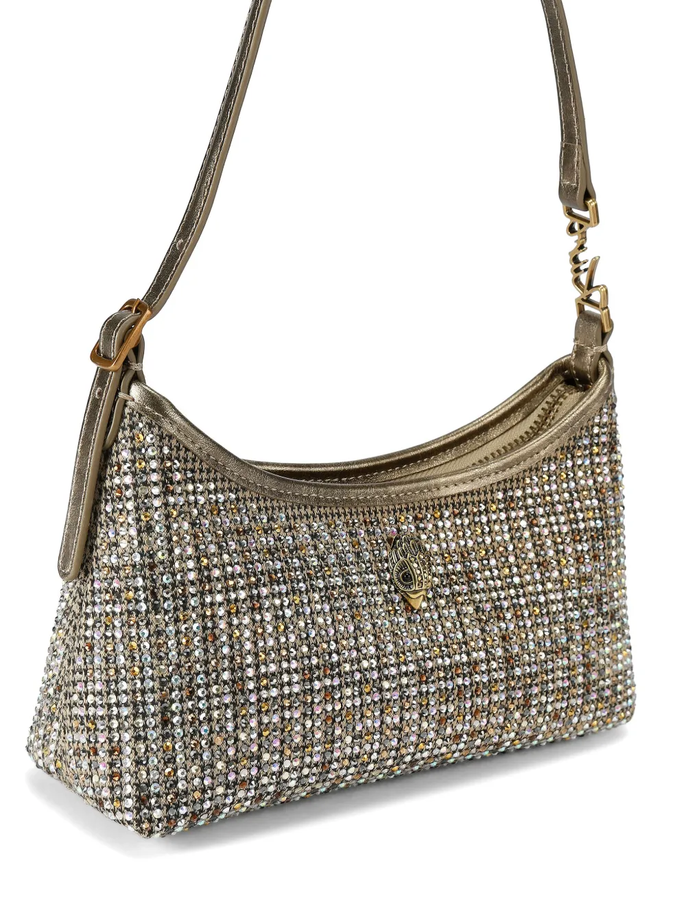 Kurt Geiger London Kurt Sling mini-schoudertas verfraaid met kristallen Goud
