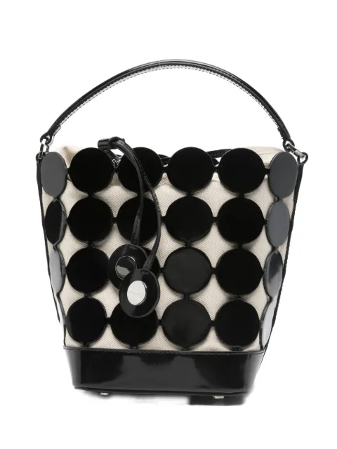 Pierre Hardy disc-embellished bucket bag