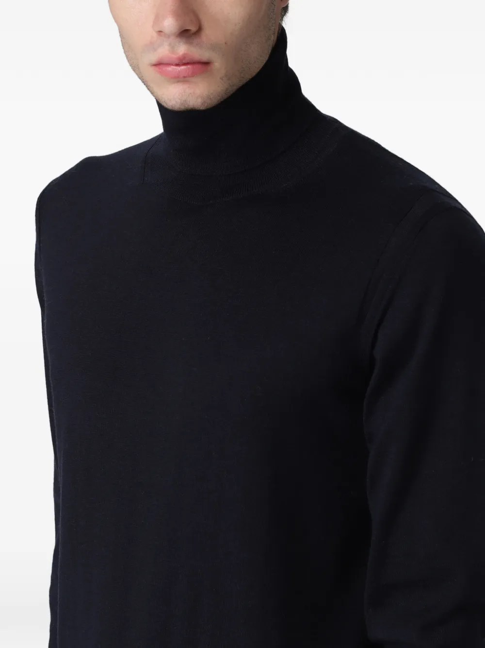  Paolo Pecora Turtleneck Sweater - Blue 