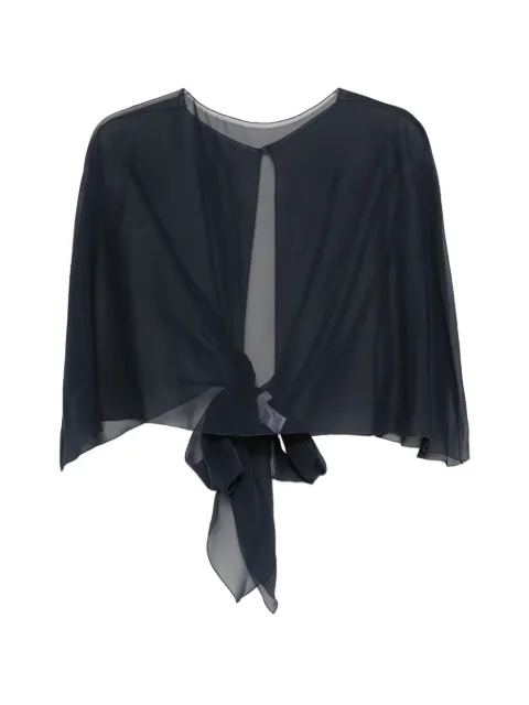 Antonelli tie-fastening cape