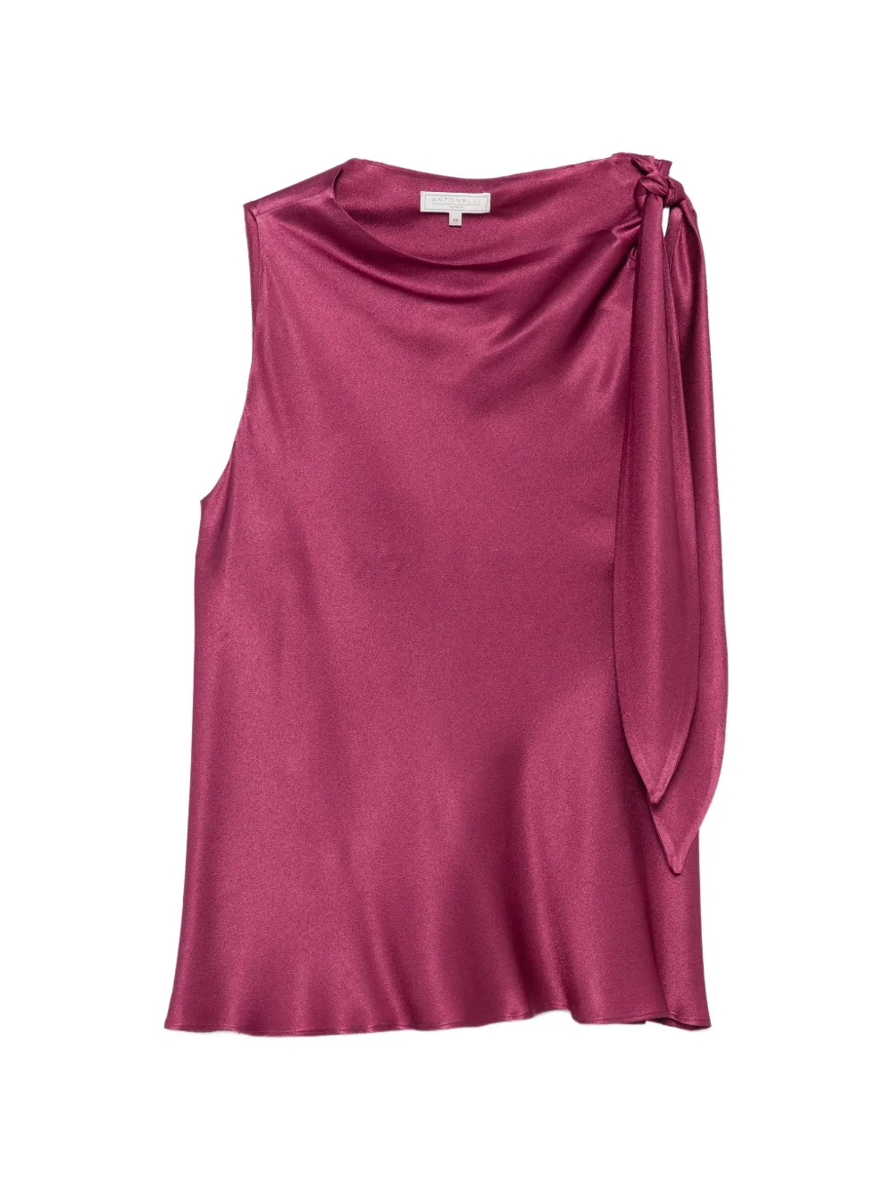 Antonelli Cloe knot-detail blouse - Viola