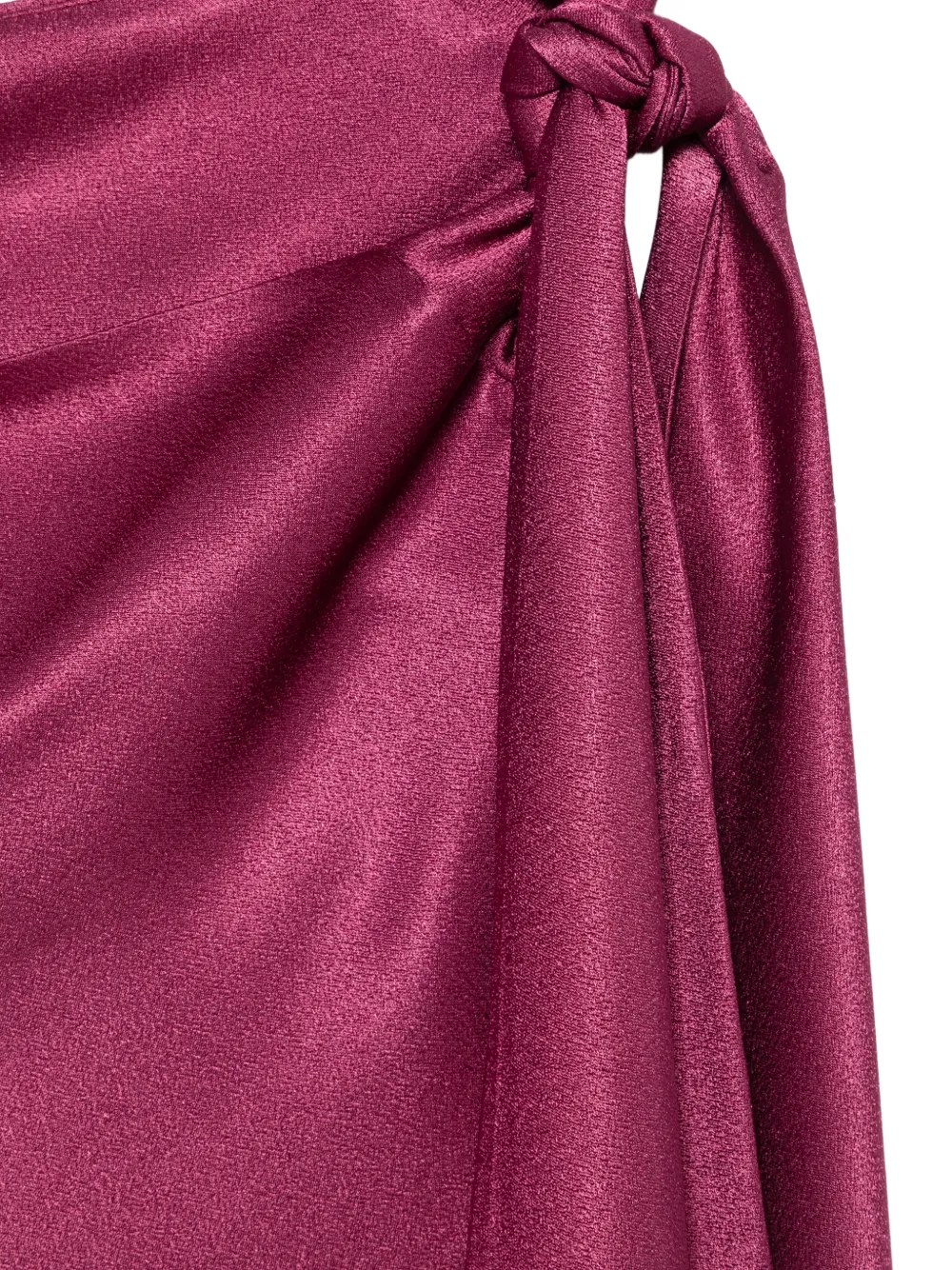 Antonelli Cloe blouse met geknoopt detail Paars