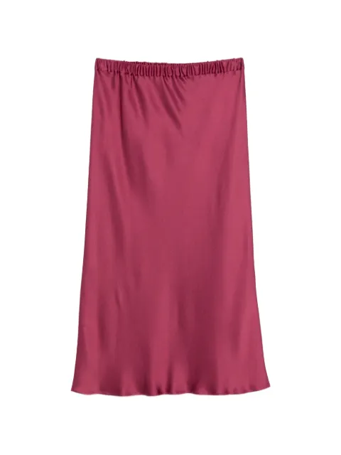 Antonelli elasticated midi skirt