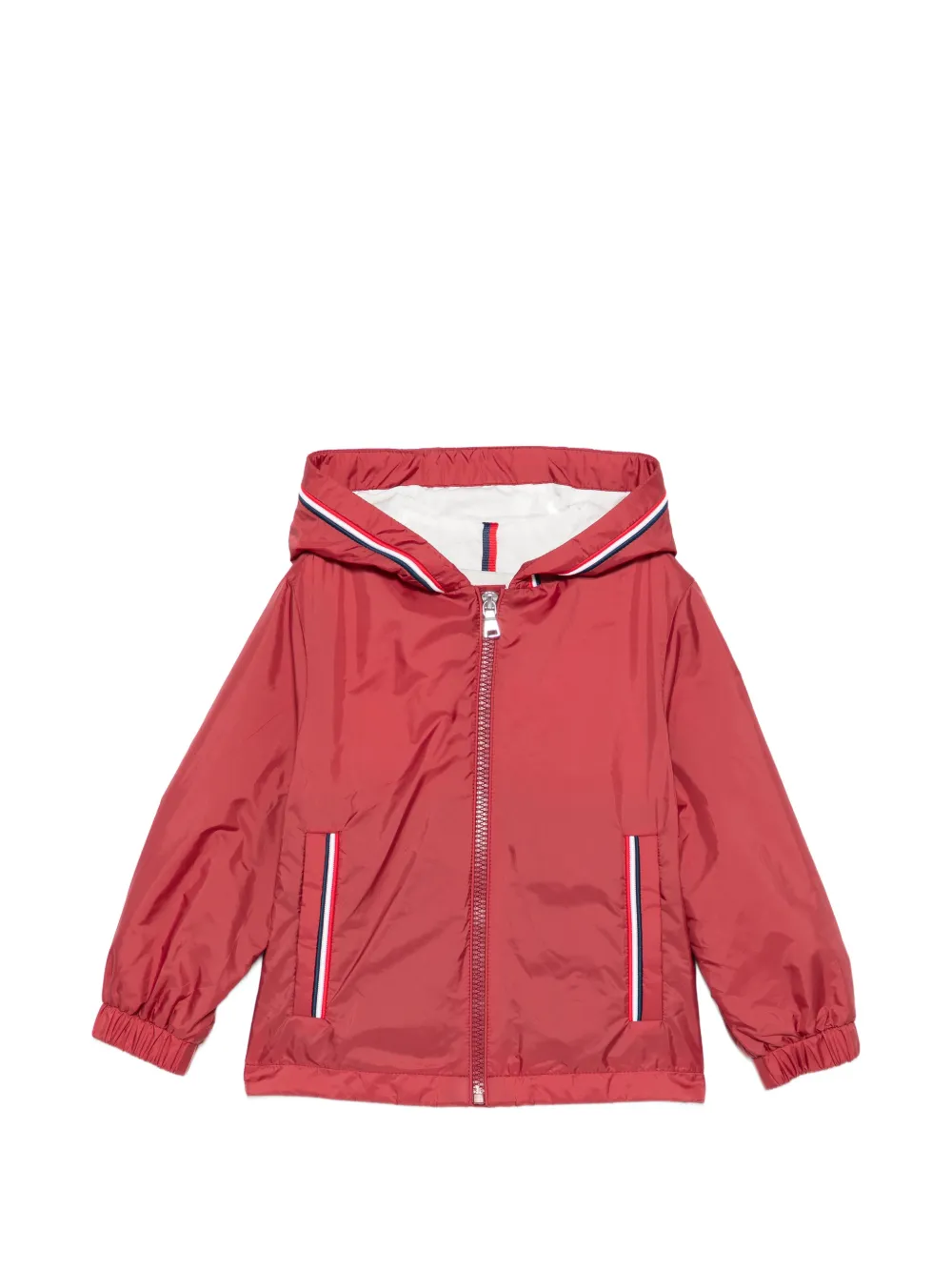 Moncler Enfant Granduc jack met capuchon Rood