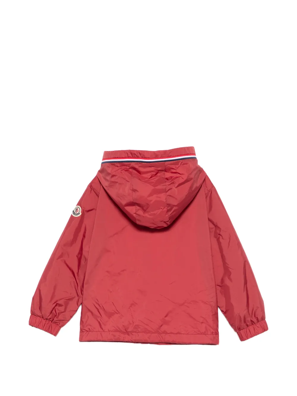 Moncler Enfant Granduc jack met capuchon Rood