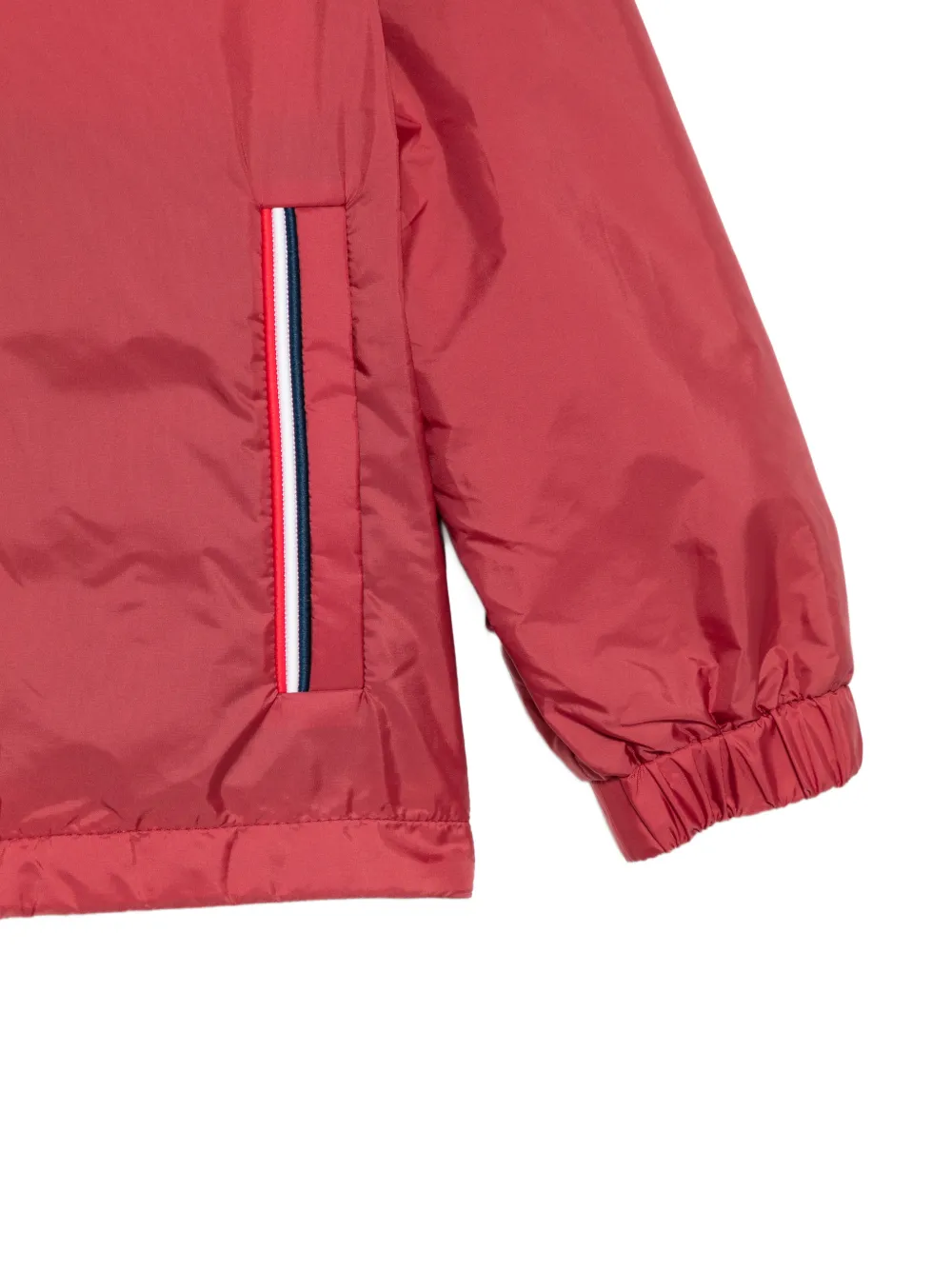 Moncler Enfant Granduc jack met capuchon Rood