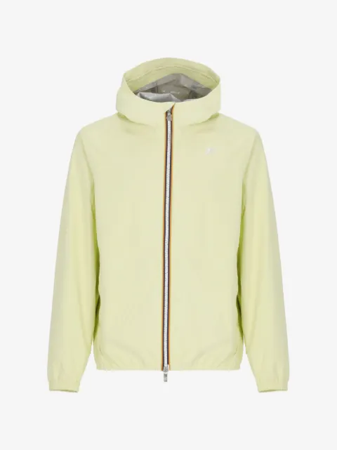 K-Way Jack logo-print hooded coat