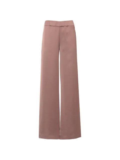 D.Exterior elasticated palazzo pants