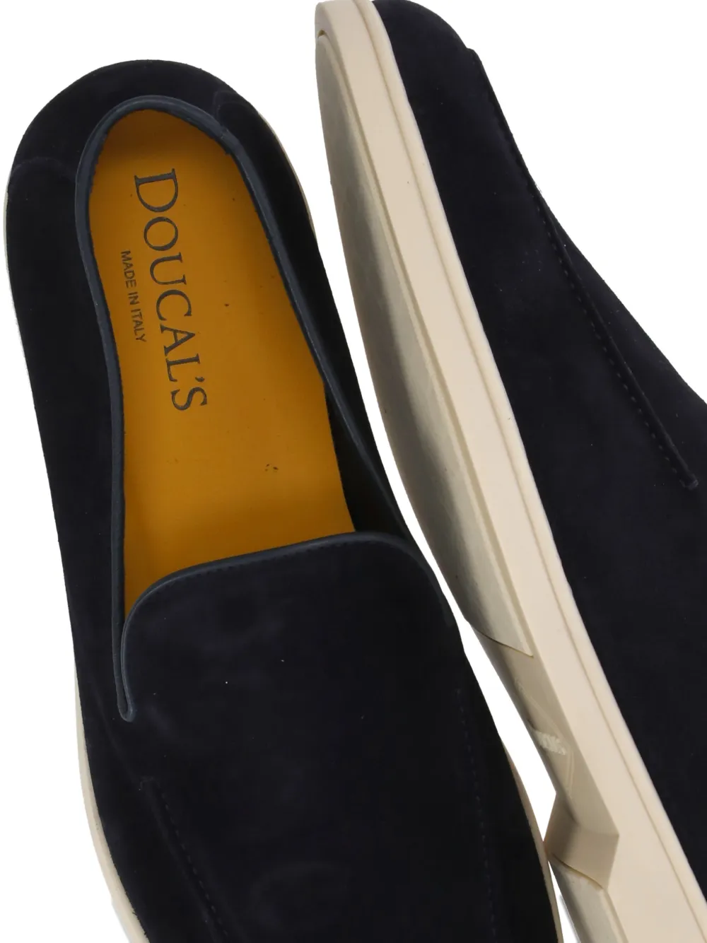Doucal's flat loafers Blauw
