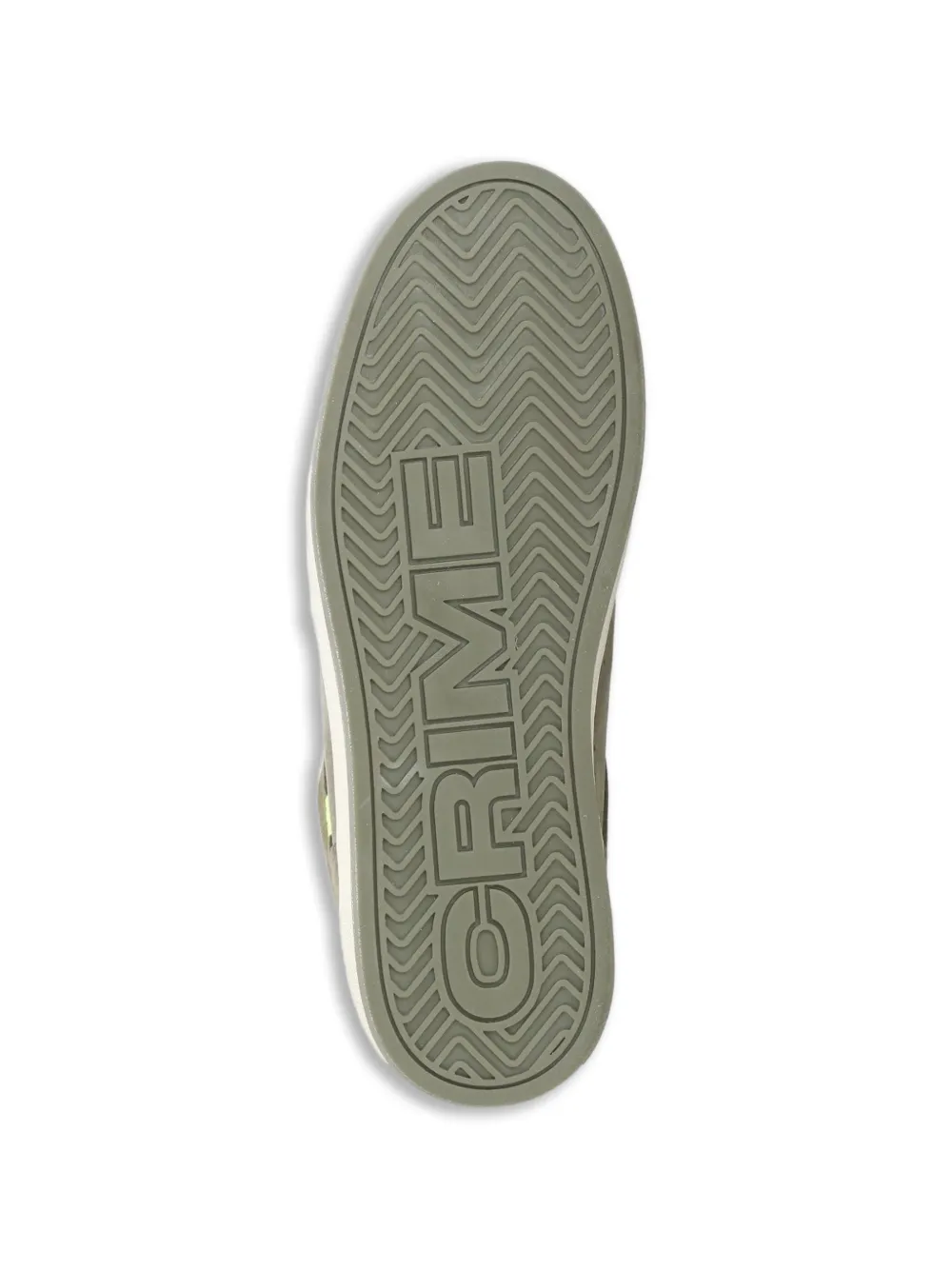 Crime London Leren sneakers Groen