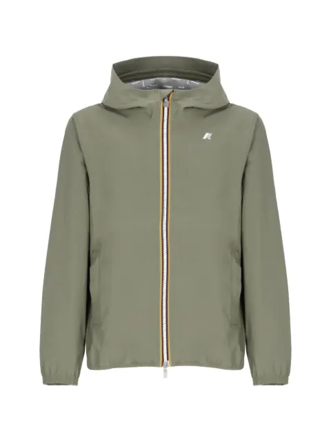 K-Way Jack hooded logo-print jacket