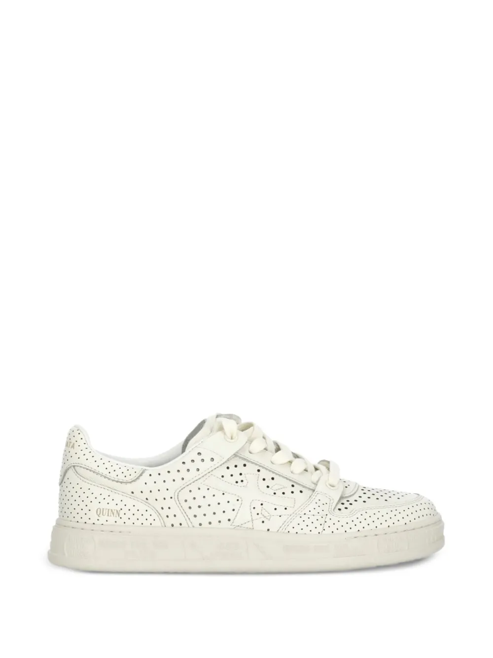 Premiata Quinnd 8251 perforated sneakers - Toni neutri