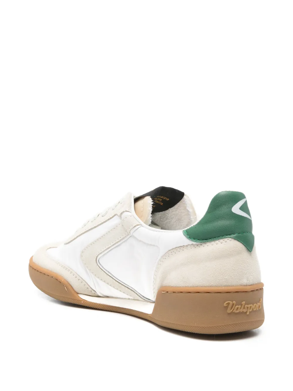 Valsport Sneakers met suède vlak Wit