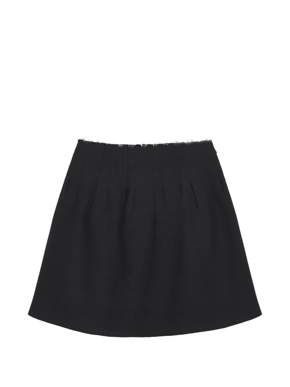 SHUSHU/TONG A-line mini skirt - Nero