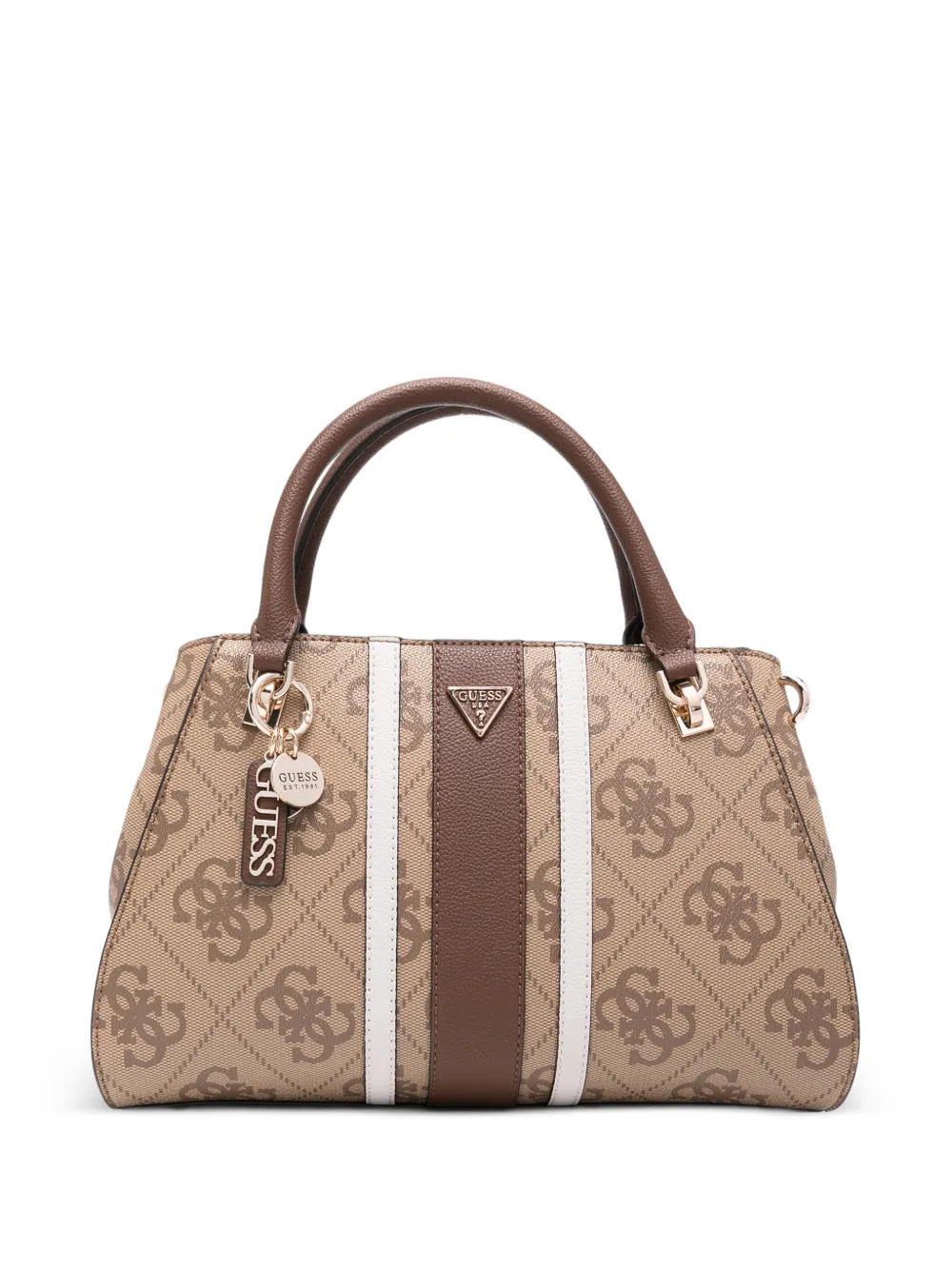 GUESS USA Noelle II monogram tote bag - Toni neutri