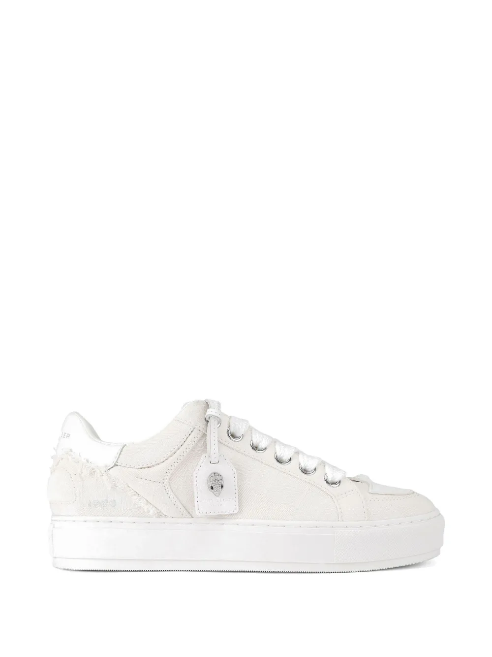 Kurt Geiger London Laney sneakers met label Wit