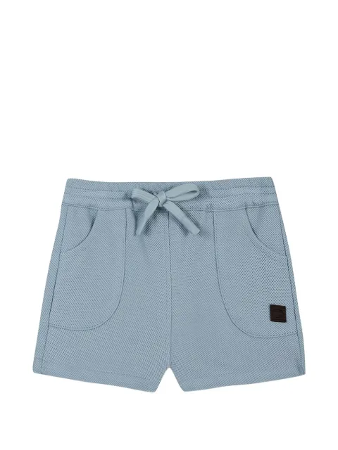 Tartine Et Chocolat bermudas con parche del logo y cordones en la pretina