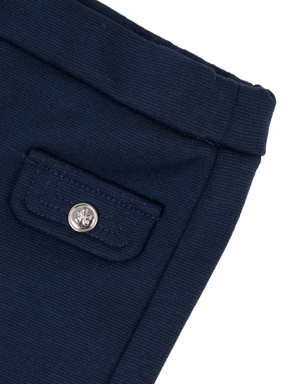 Tartine Et Chocolat Broek met knoopdetail Blauw