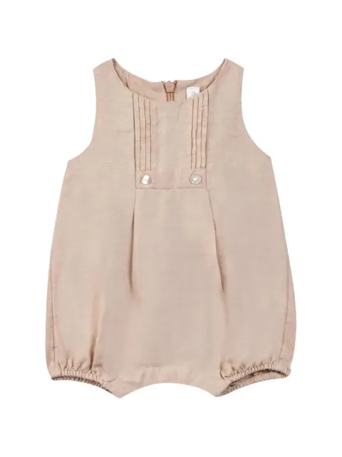 Tartine Et Chocolat pleated-bib rompers