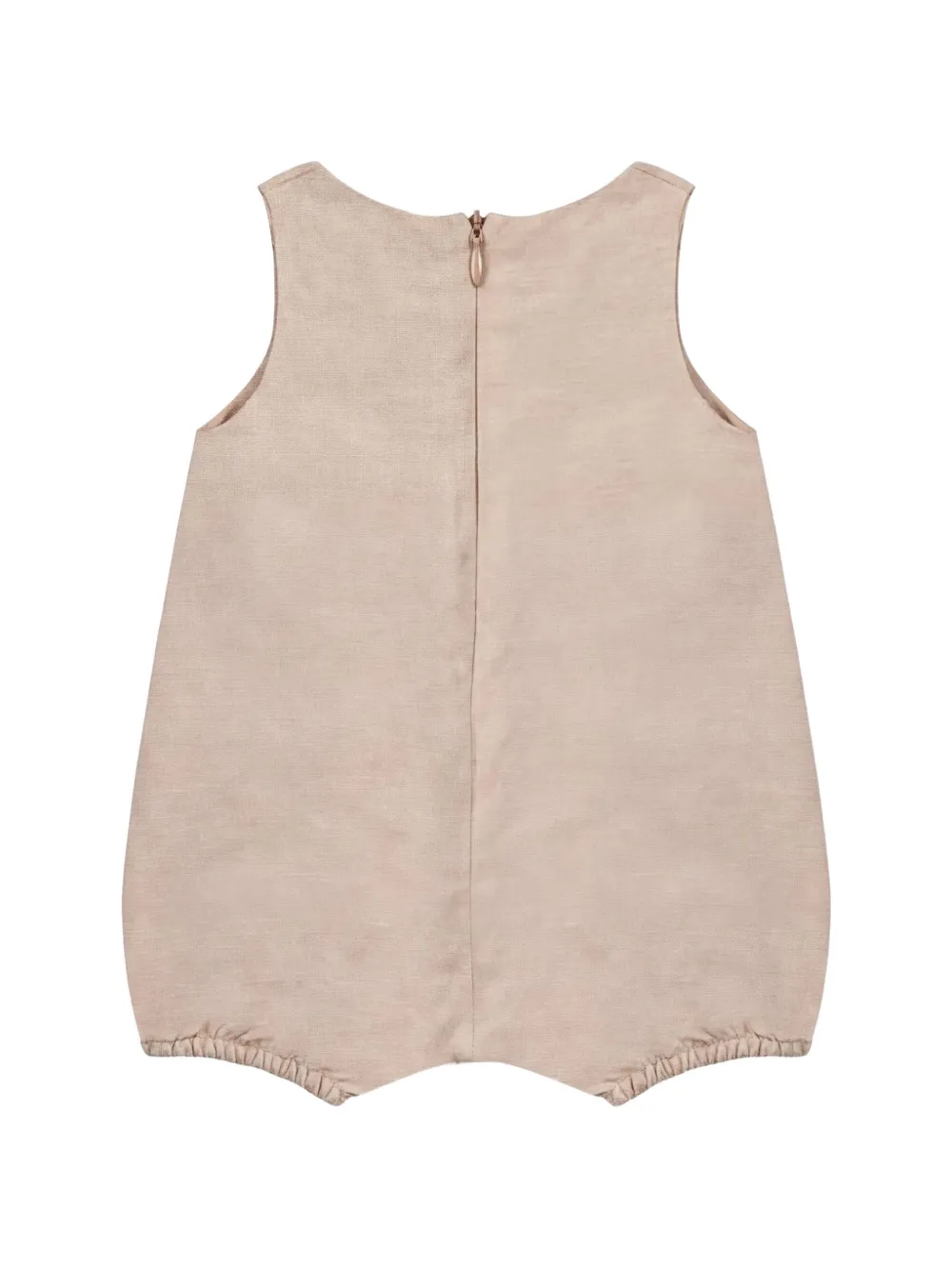 Tartine Et Chocolat Romper met geplooide bies Beige