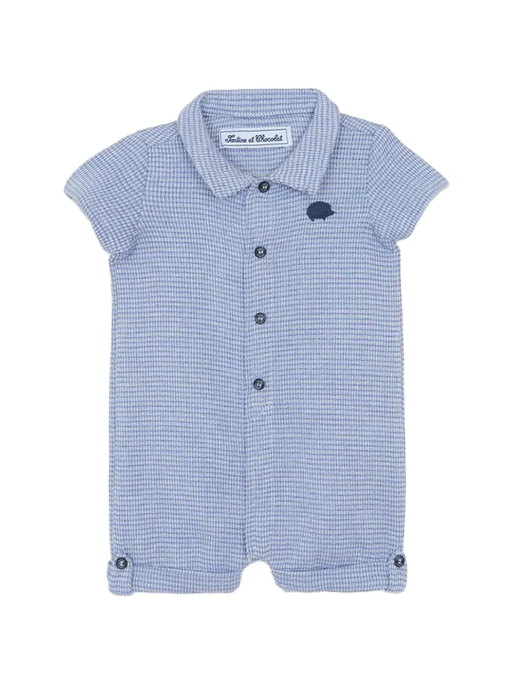 Tartine Et Chocolat buttoned shorties - Blu