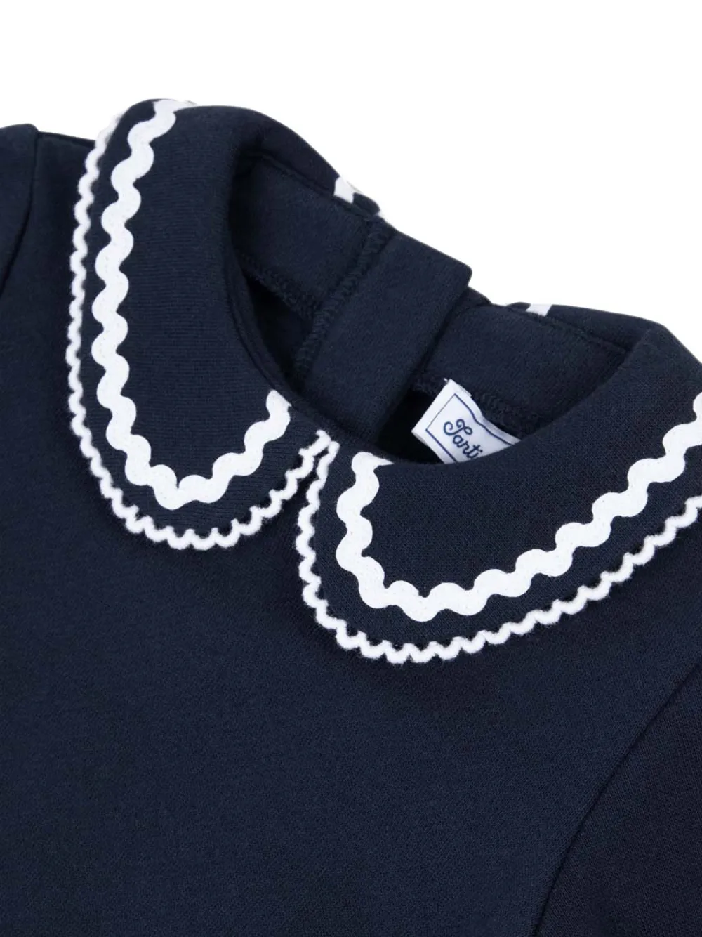 Tartine Et Chocolat Sweater met logoplakkaat Blauw