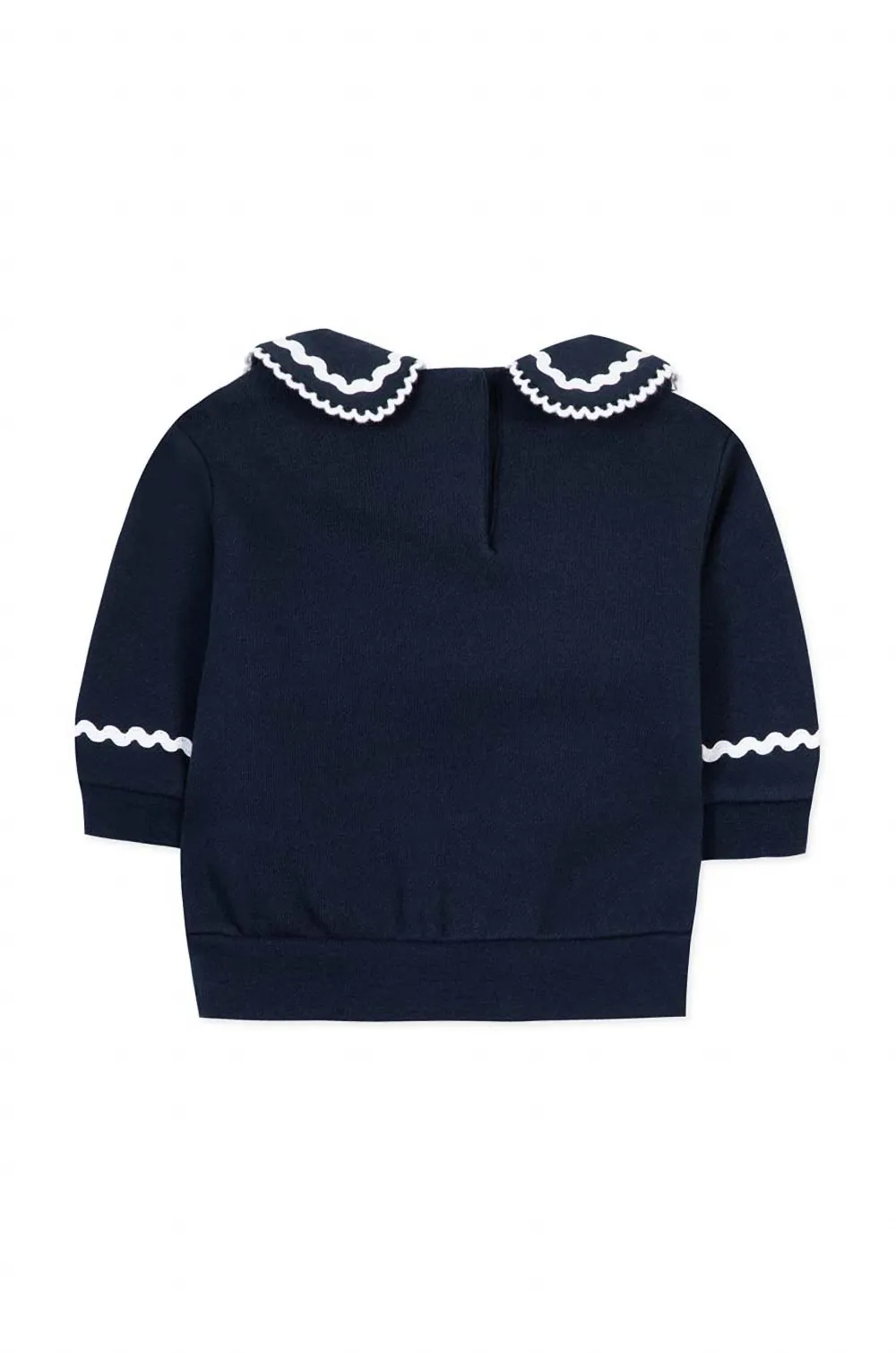 Tartine Et Chocolat Sweater met logoplakkaat Blauw