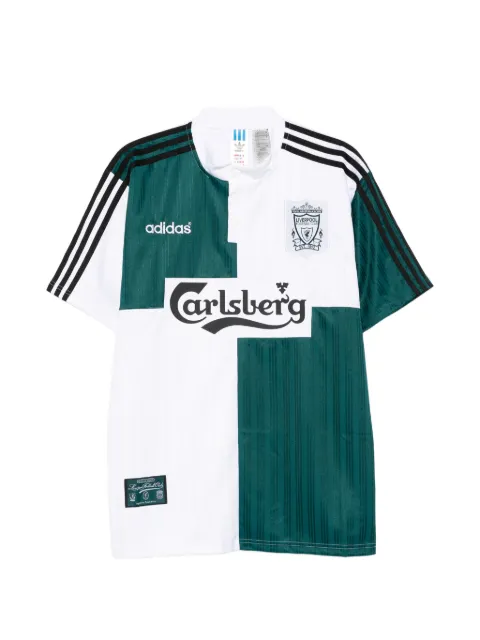 adidas Liverpool FC three-stripe panelled T-shirt