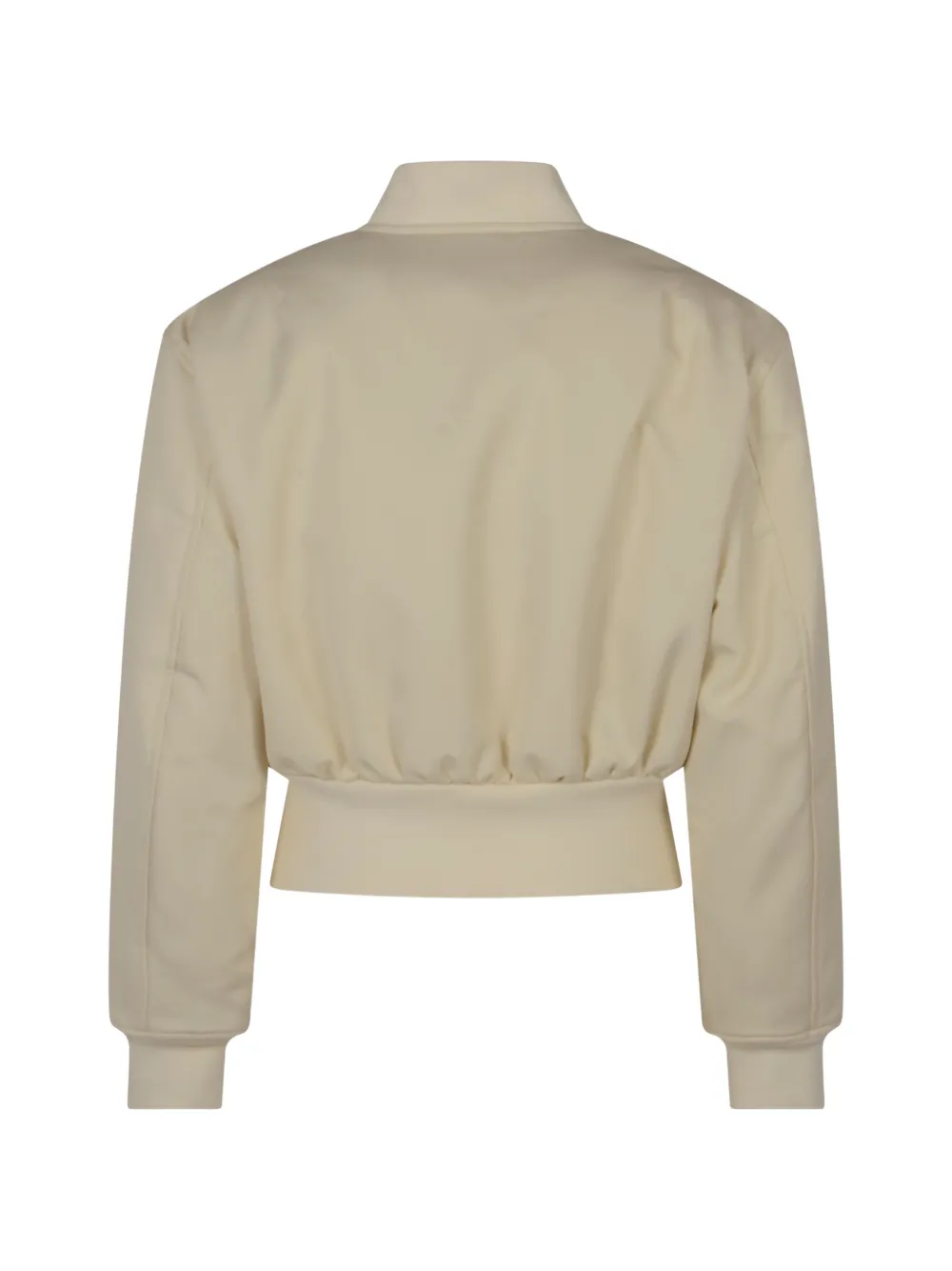 Balenciaga Cropped bomberjack Wit
