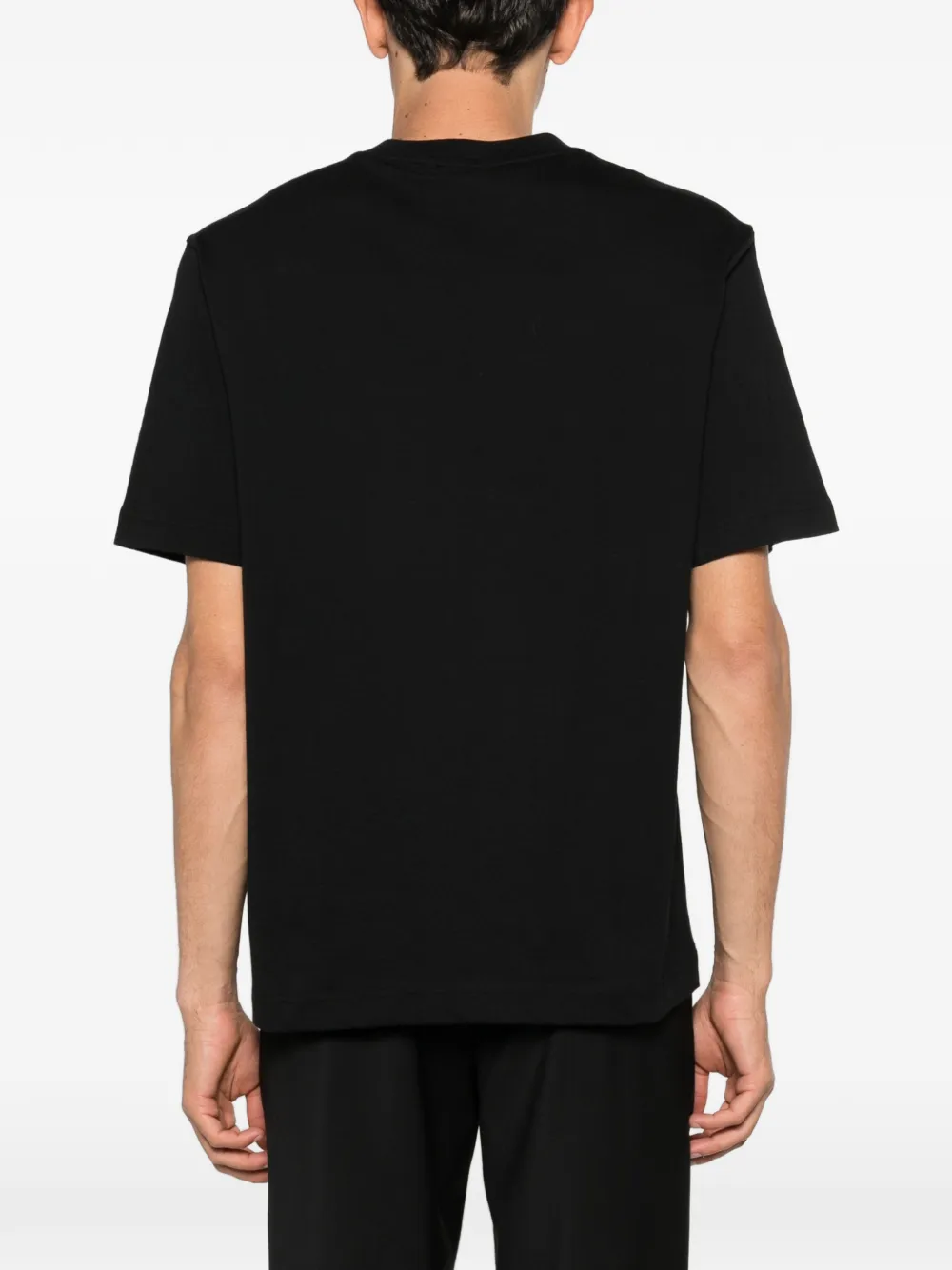 Barbour T-shirt met grafische print Zwart