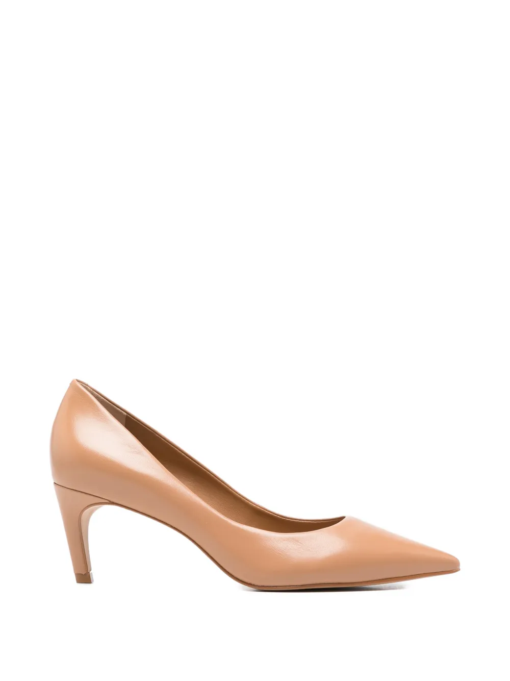 CARRANO Pumps a punta in pelle - Toni neutri