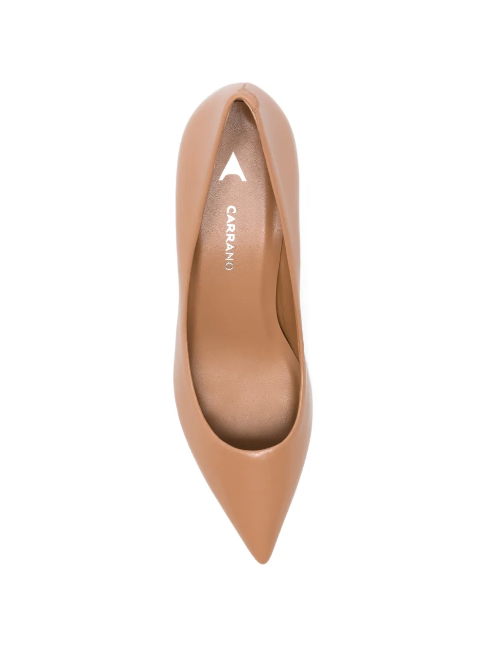 CARRANO Pumps met puntige neus Beige