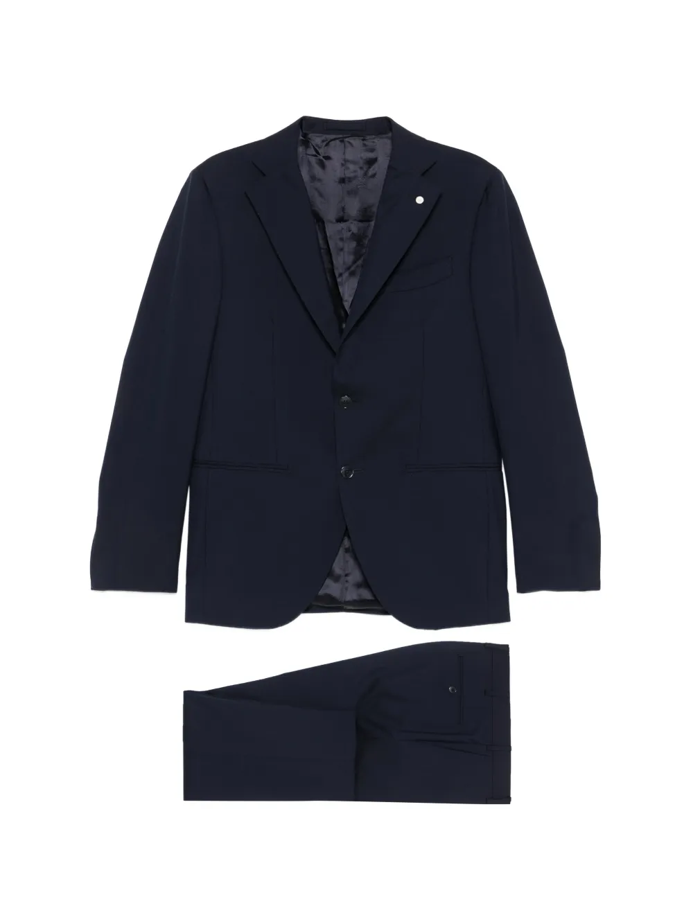 L.B.M. 1911 single-breasted suit - Blu