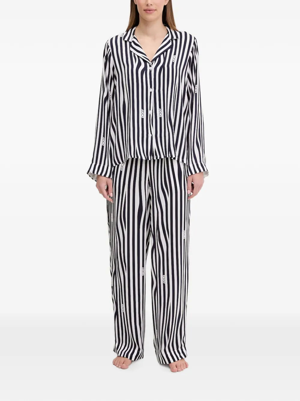 DKNY striped pyjama - Blau