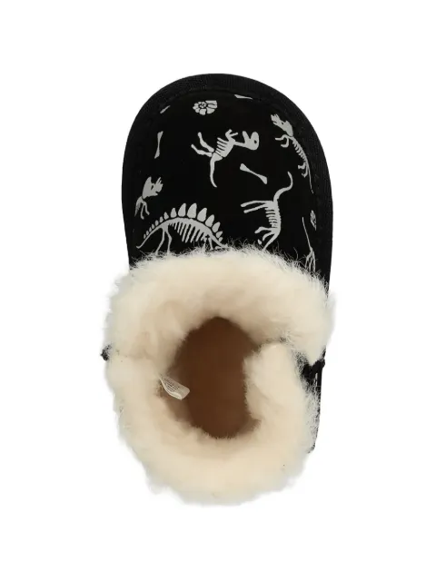 Emu Kids Toddle dinosaur-print boots