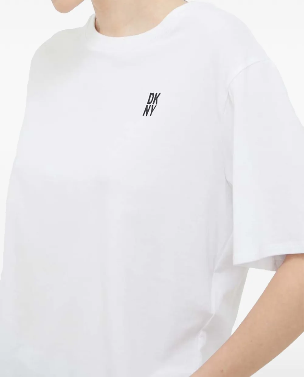 DKNY T-shirt met logoprint Wit