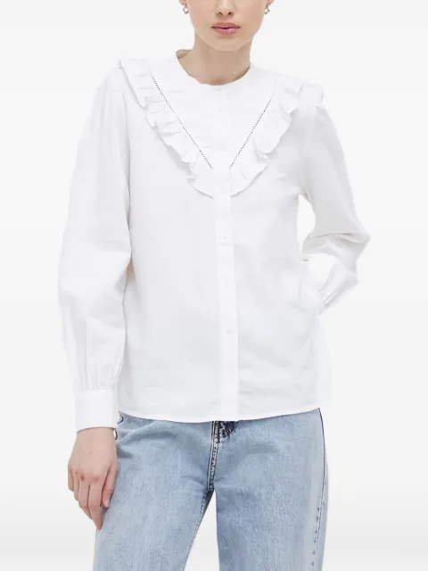 Levi's ruffled shirt