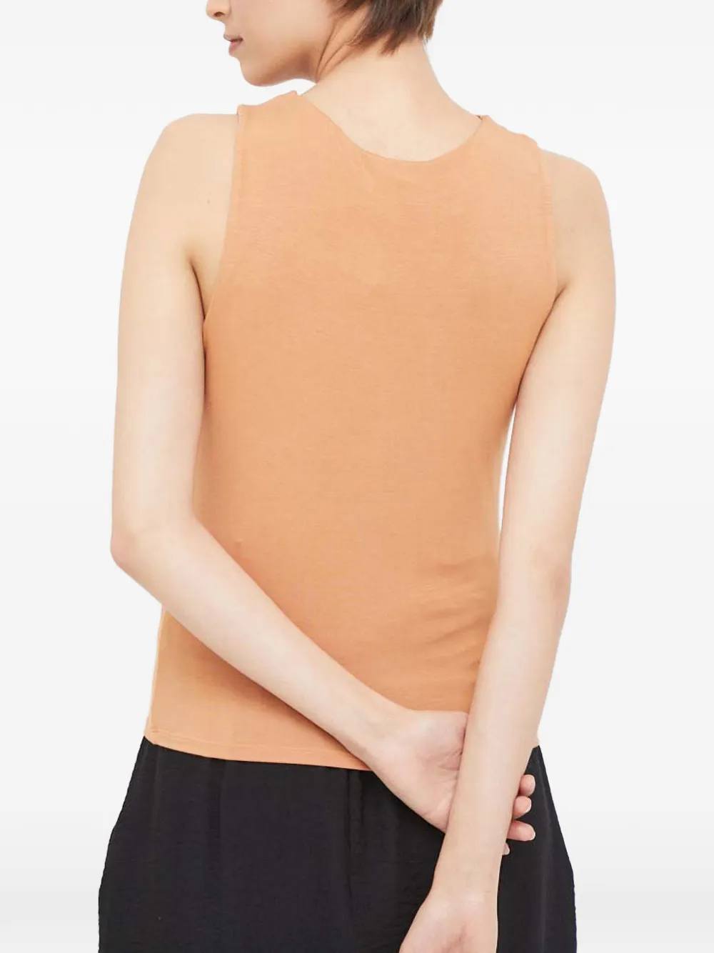 DKNY twisted sleeveless top Bruin