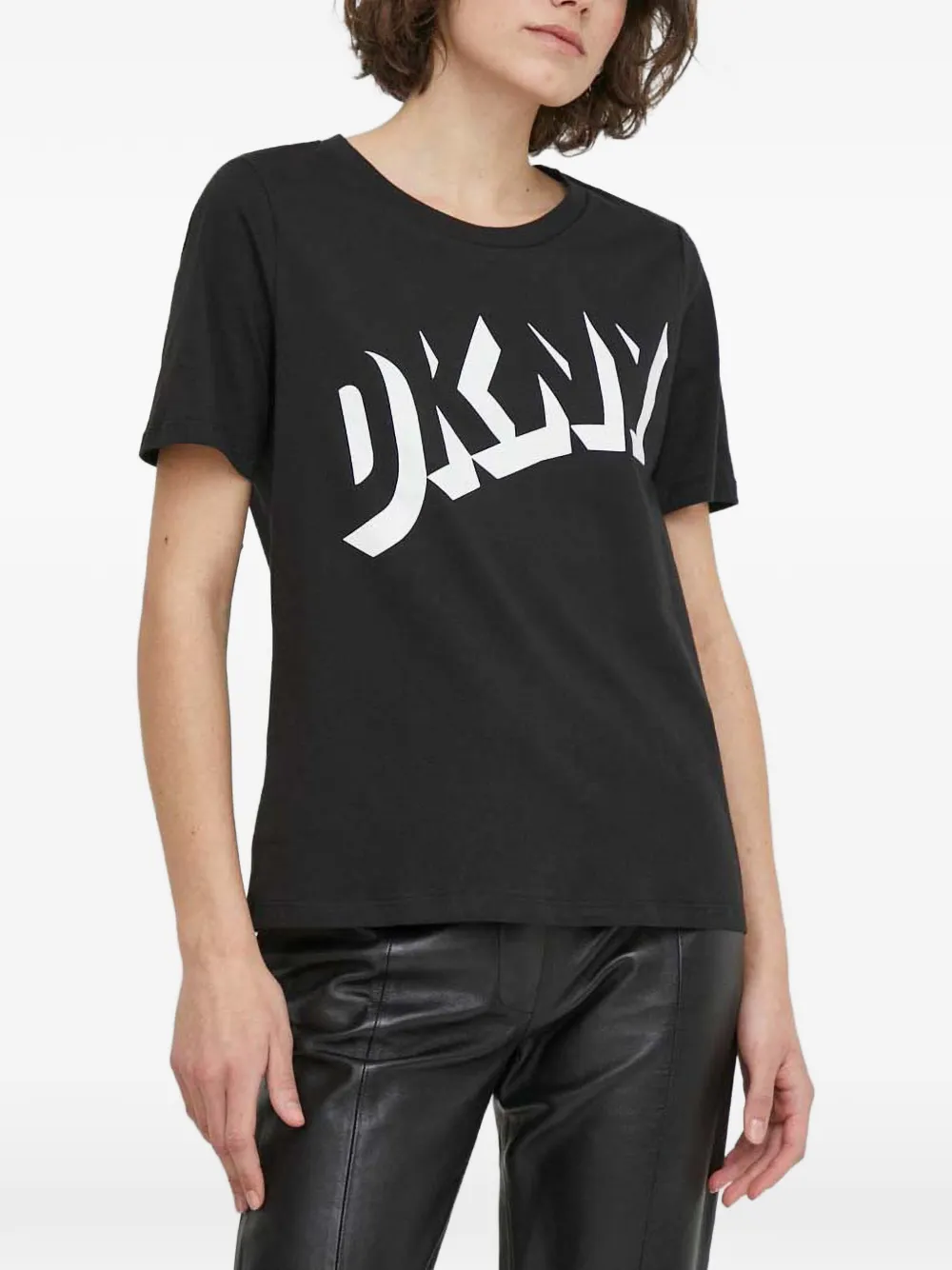 DKNY T-shirt con maniche corte - Nero