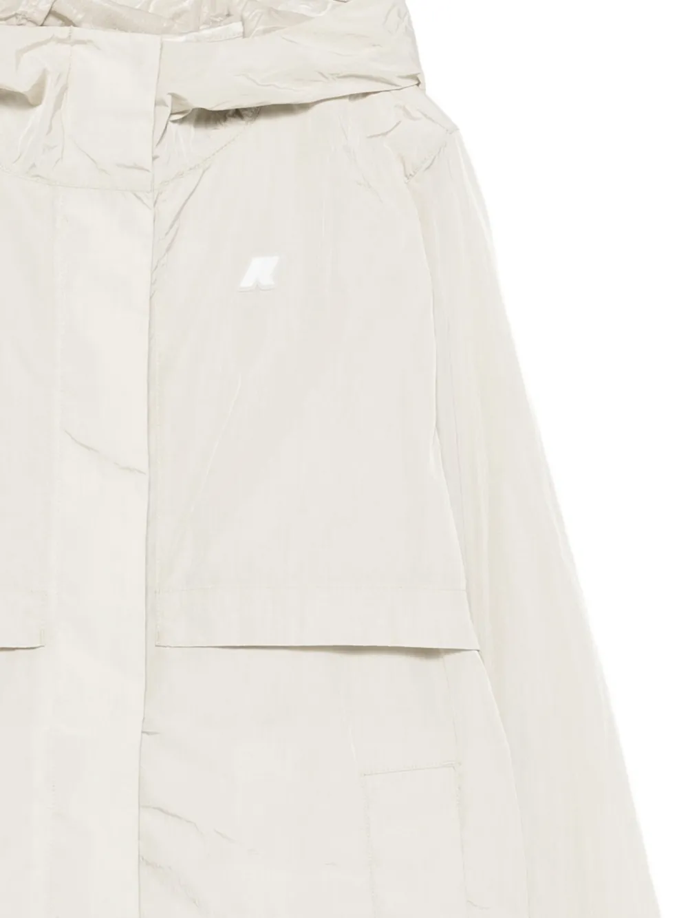 K-Way Jack met capuchon Beige