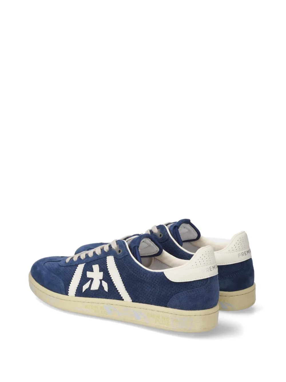 Premiata Bonnie perforated sneakers Blauw