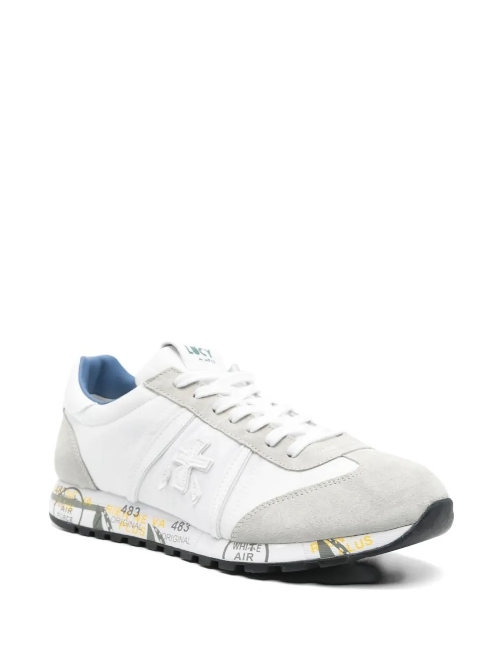 Premiata Lucy lace-up sneakers Wit