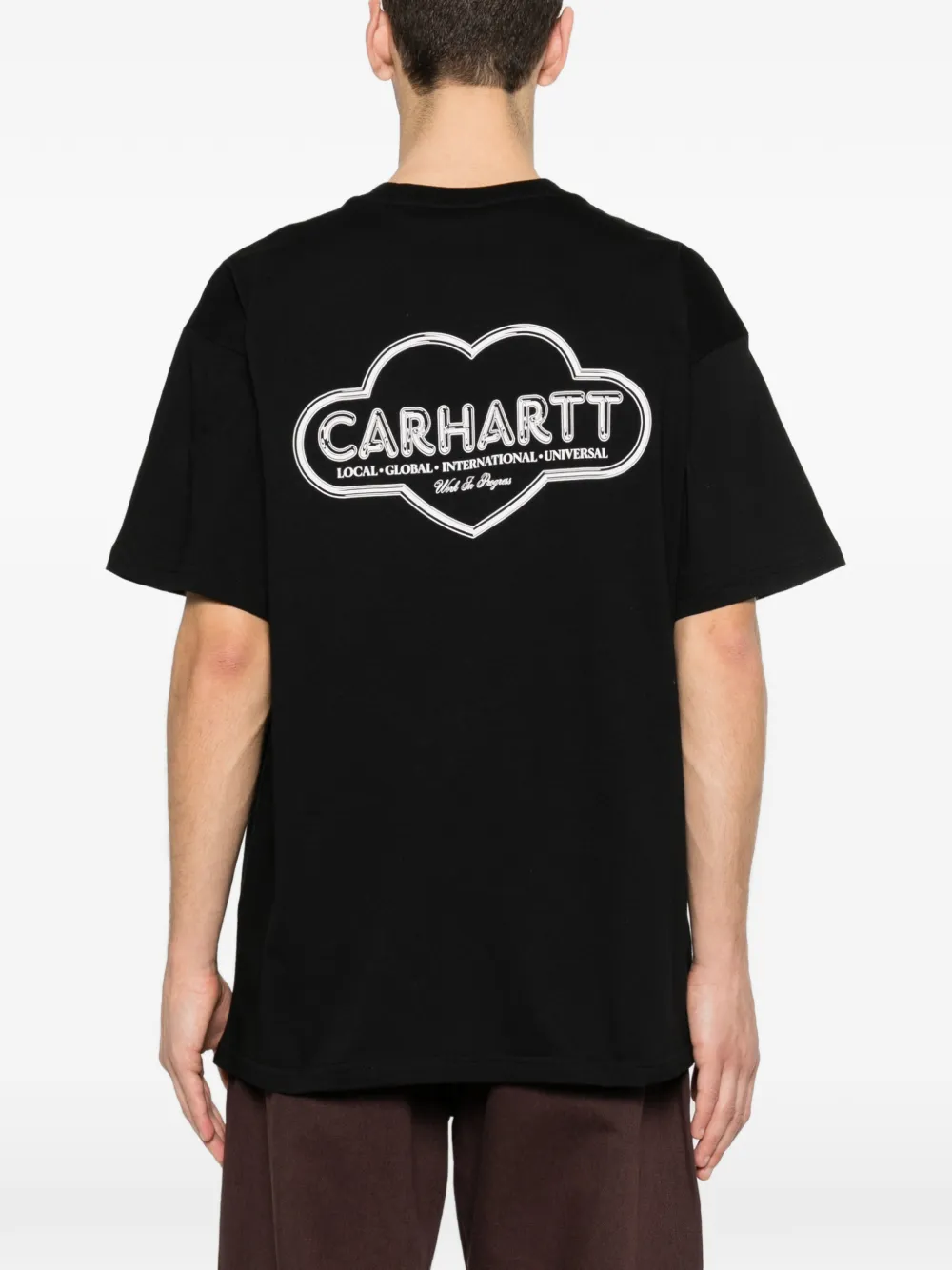 Carhartt WIP Cloud Heart T-shirt Zwart