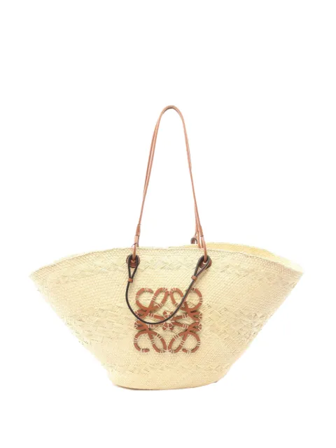 Loewe Pre-Owned 2010-2026 Large Anagram Basket Bag tote bag