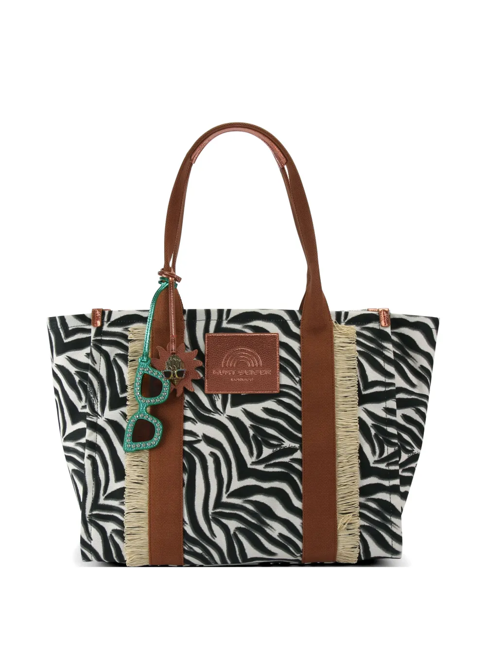 Kurt Geiger London Borsa tote Teddy Southbank grande - Bianco