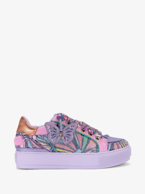 Kurt Geiger London Southbank butterfly tag sneakers