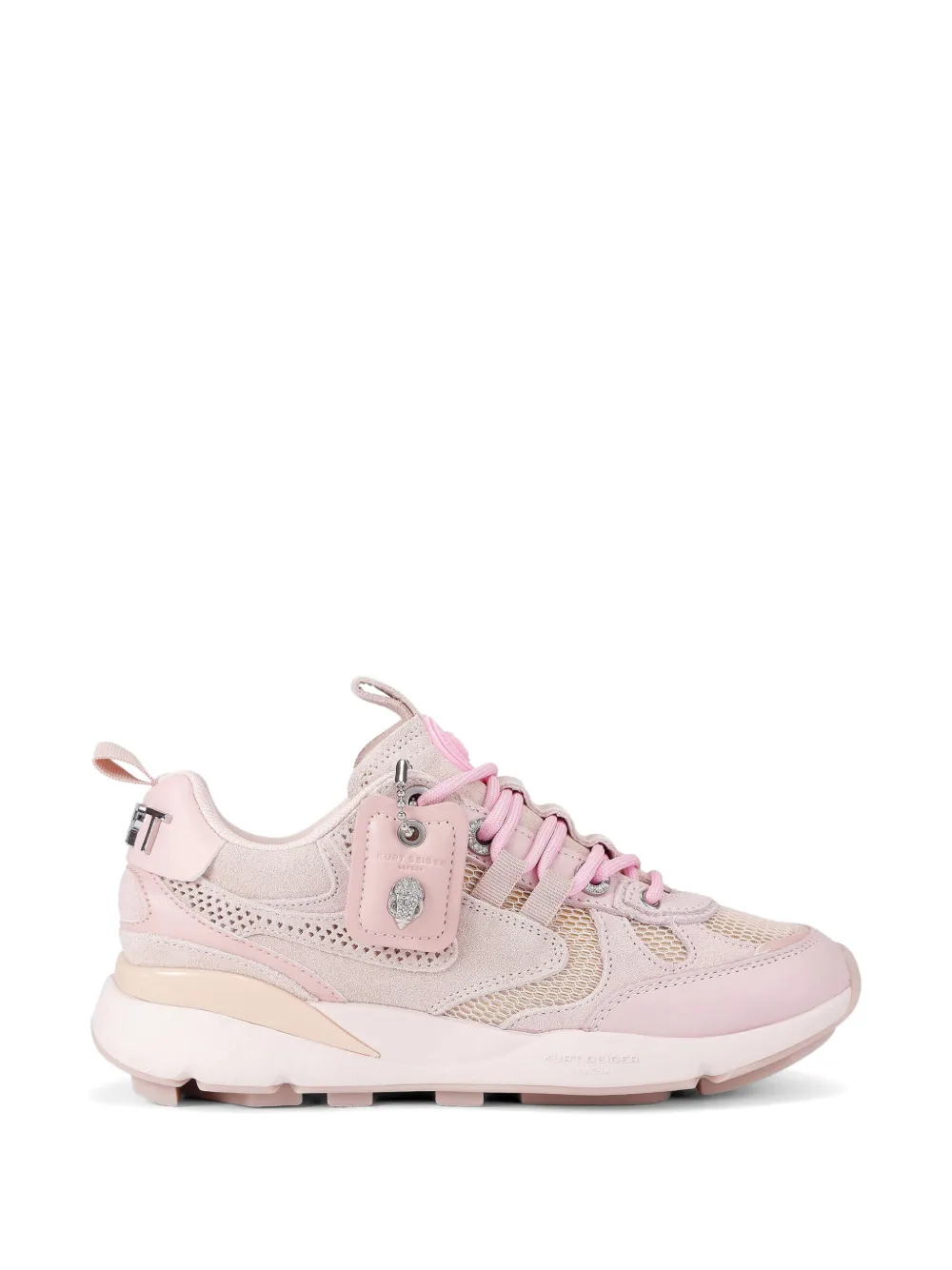 Kurt Geiger London Sneakers Lettie in pelle scamosciata - Rosa
