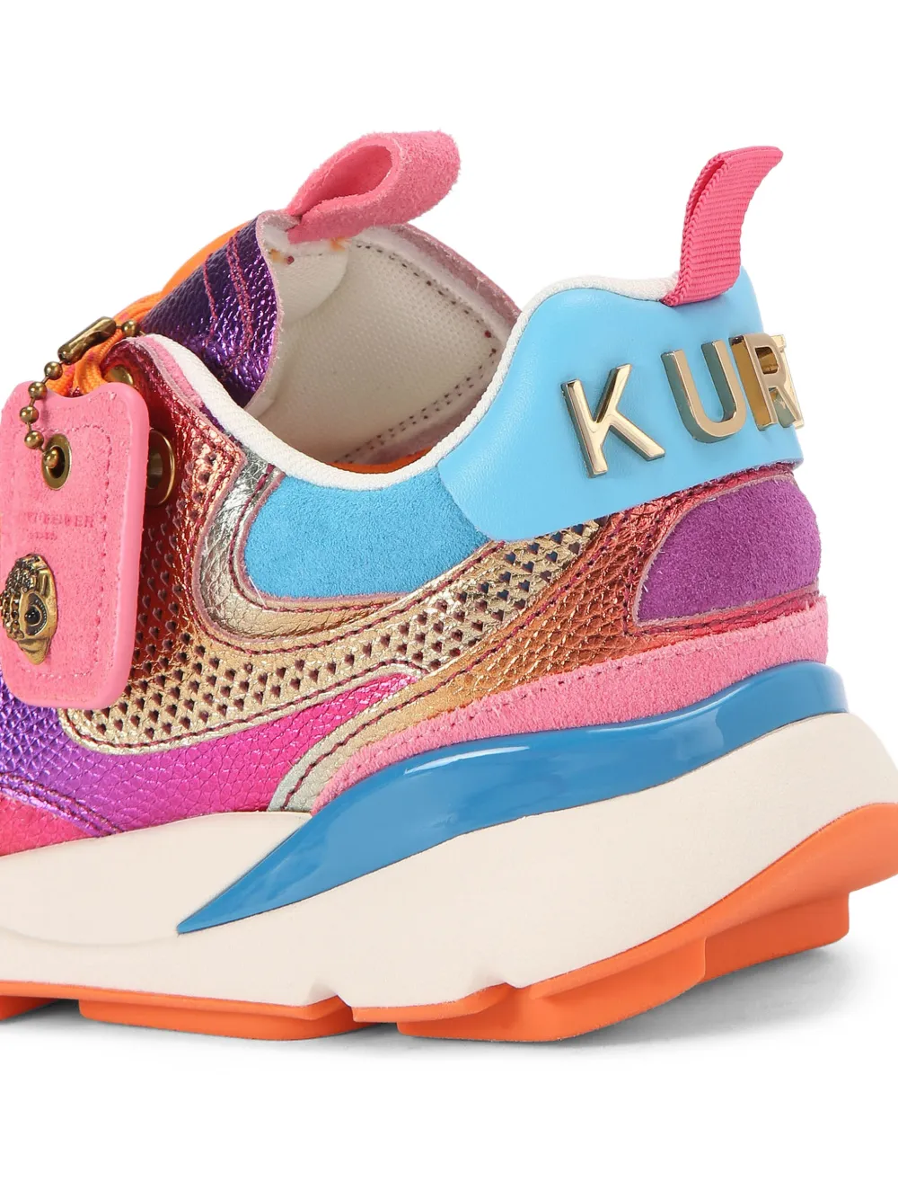 Kurt Geiger London Kurt Runner ombre metallic sneakers Roze