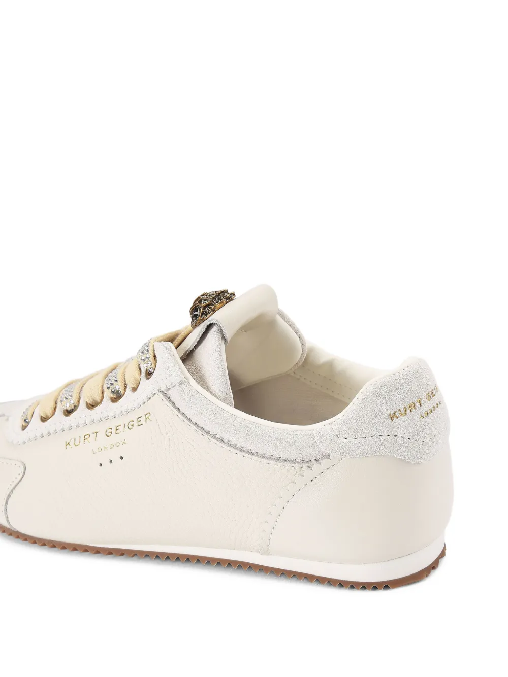 Kurt Geiger London Crystal Eagle Head sneakers Beige