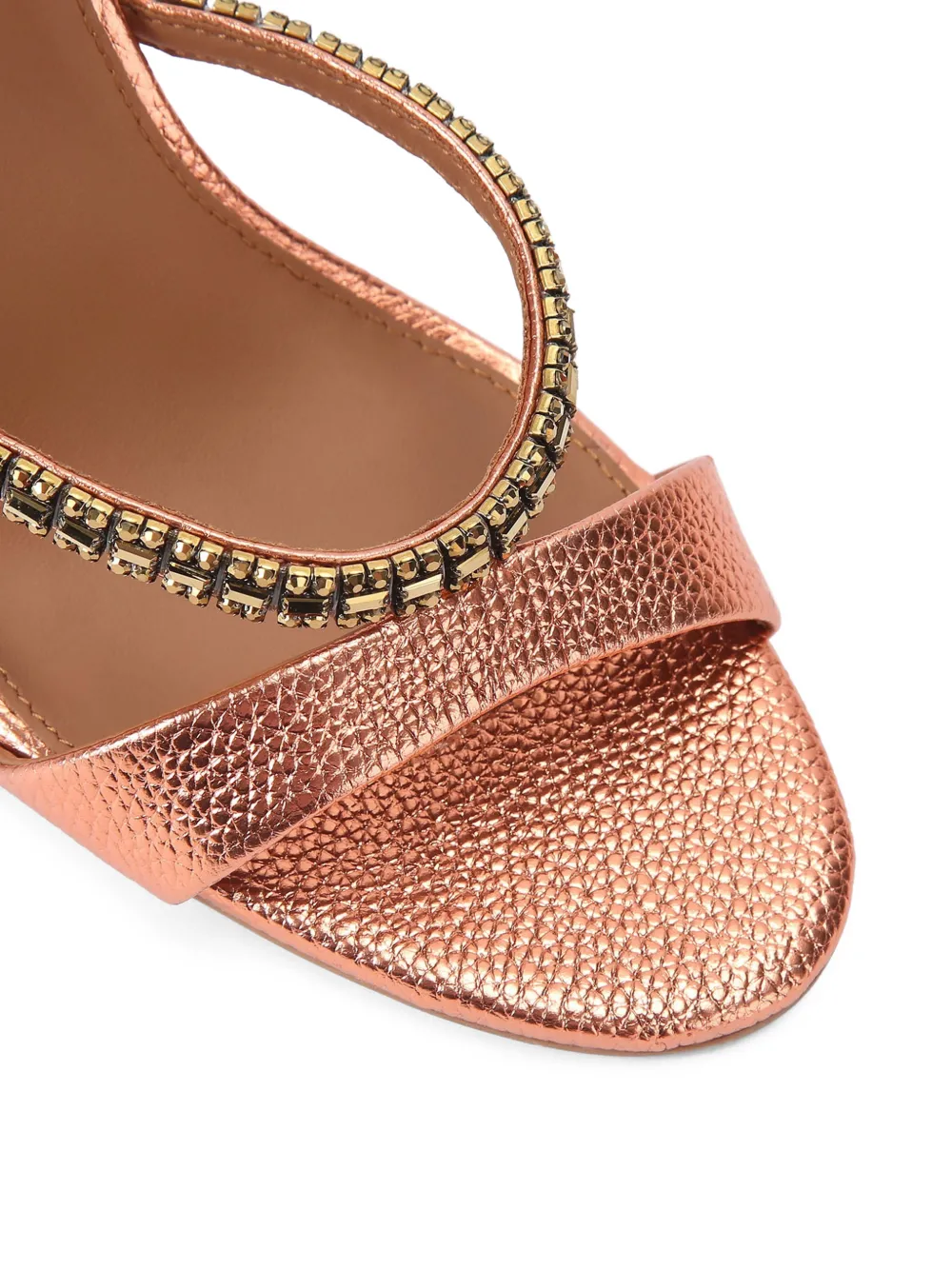 Kurt Geiger London Sandalen met kristallen bandje Roze